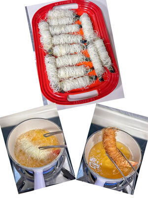 ドバイ チョコレート春巻きペーストリー スパイラル カタイフィ生地 | EU標準の中国工場供給