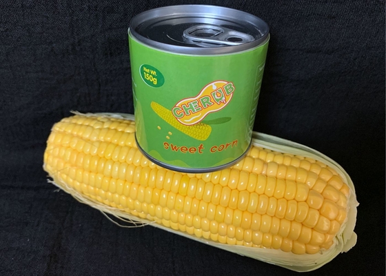 積み重ね可能な缶詰にされたスイート コーンの穀粒