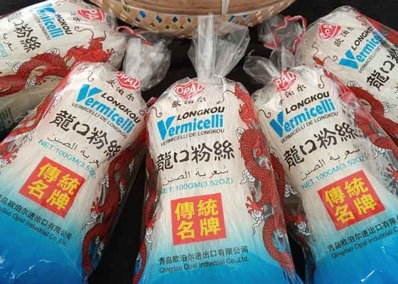 OEM ロンコウ・ヴェルミセッリヌードル パーソナライズされたパッケージとブランド