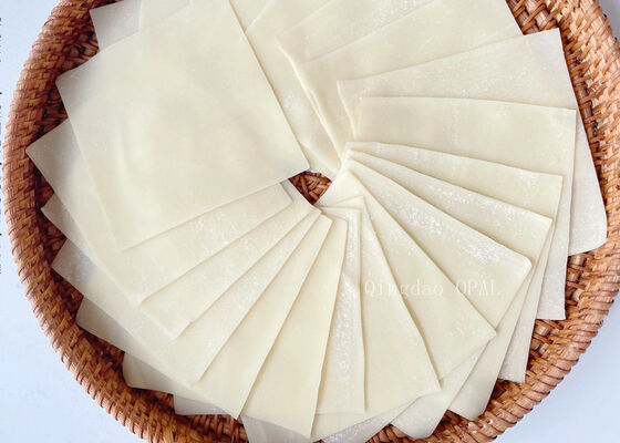 ワンタンの皮 | BRCおよびハラール認証 | EU標準工場